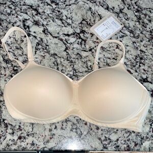 NWT Amoena mastectomy beige nude bra 36C